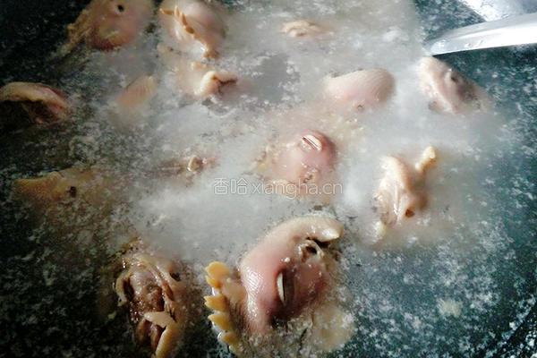 卤鸡头的做法图解4