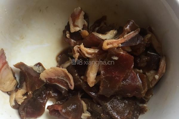 羊肉炒粉的做法图解1