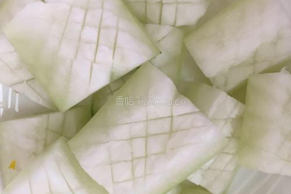 红烧冬瓜的做法图解1