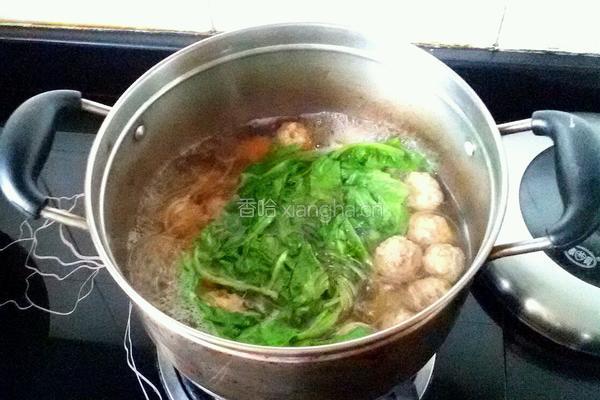 汆丸子的做法图解11