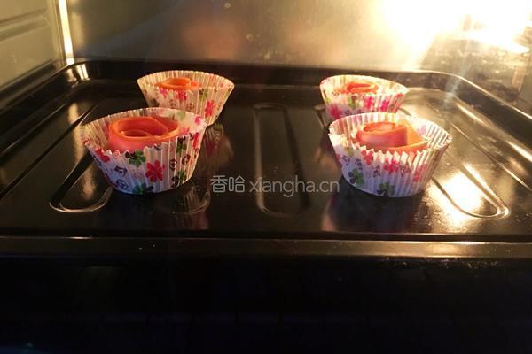 培根玫瑰花卷的做法图解11