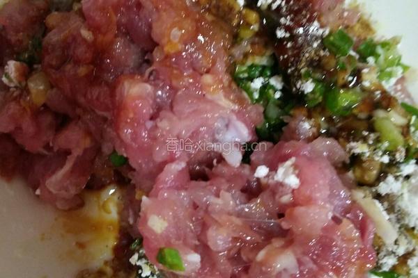 香菇酿肉和豆腐酿肉的做法图解3