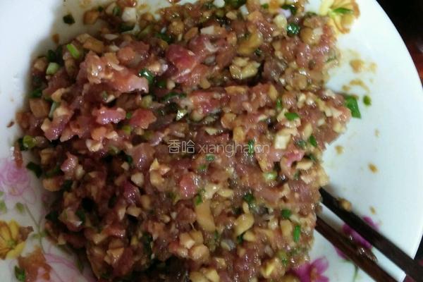 香菇酿肉和豆腐酿肉的做法图解5