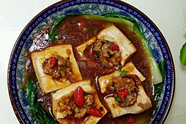 香菇酿肉和豆腐酿肉的做法图解13