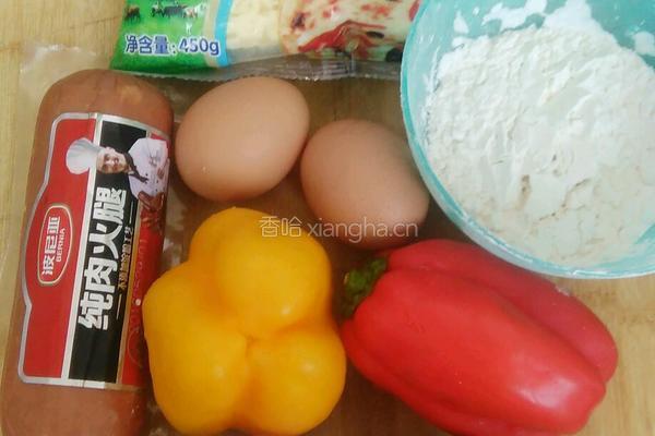 蛋饼披萨的做法图解1