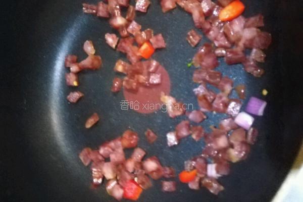 七彩腊味豆的做法图解4