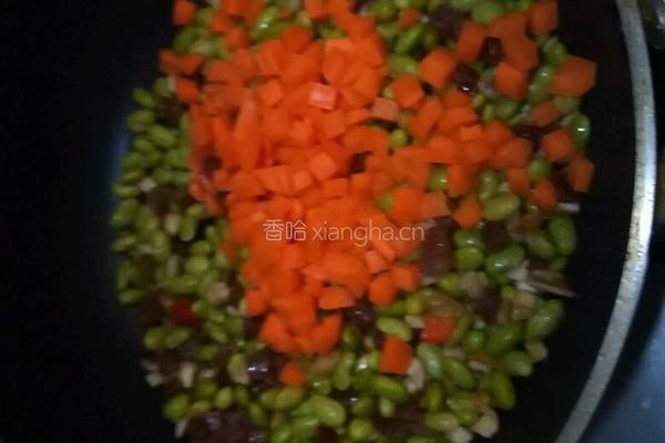 七彩腊味豆的做法图解6