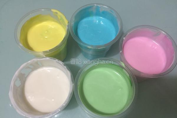 彩色慕斯的做法图解13