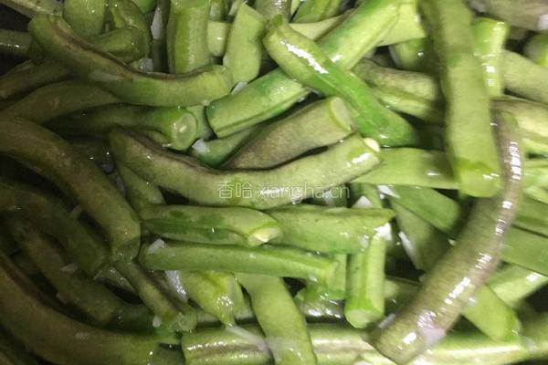 清炒豆角的做法图解4