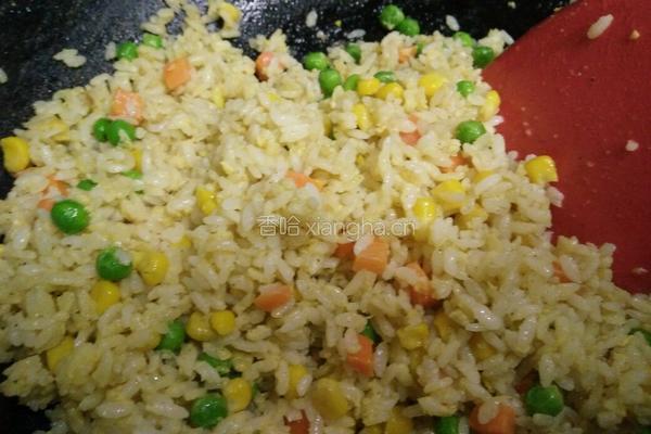 炒饭的做法图解3