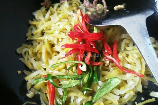 榨菜肉丝的做法图解6