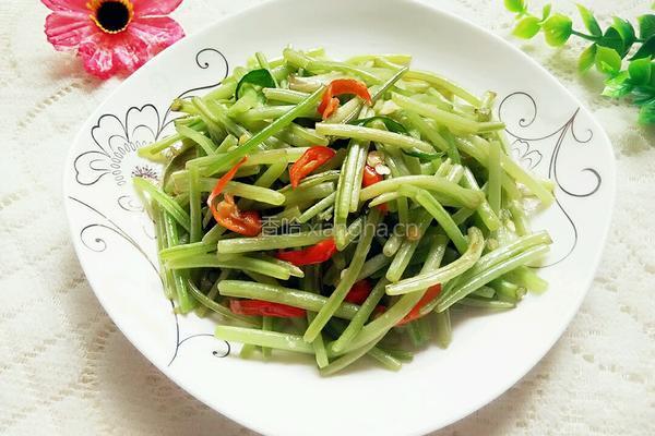 清炒红薯梗的做法图解7