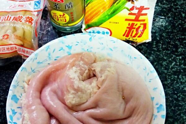 猪肚汤的做法图解1