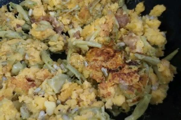 长豆角土豆焖玉米饭的做法图解12