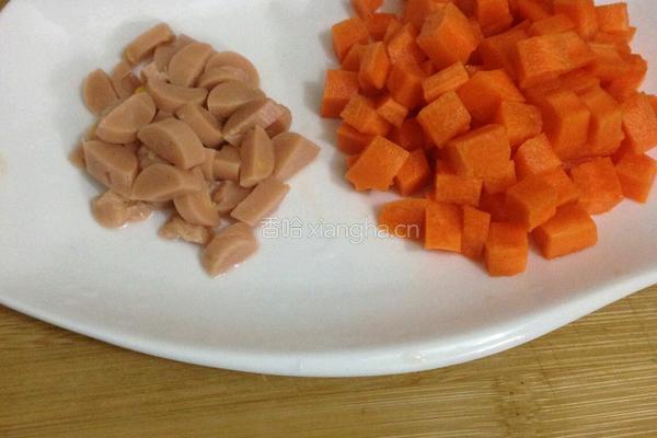 黄金 蛋炒饭的做法图解3