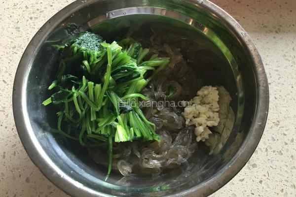 菠菜粉条的做法图解6