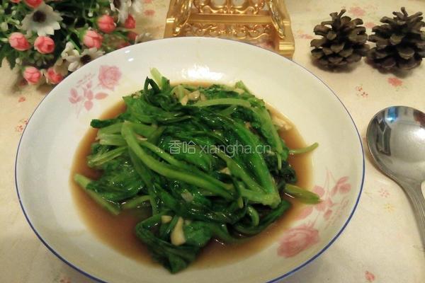 蚝油生菜的做法图解4