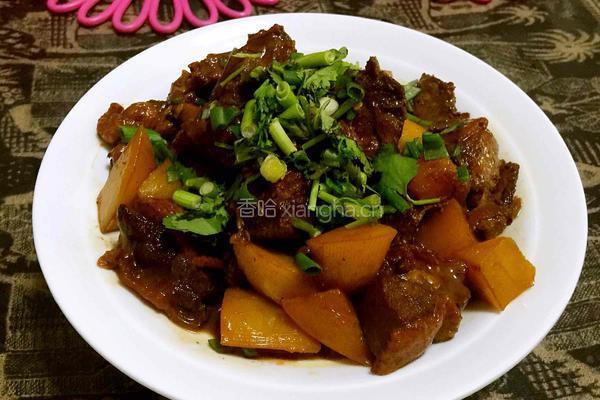 土豆炖鸭子的做法图解5