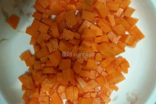 鲜虾炒蔬菜的做法图解2