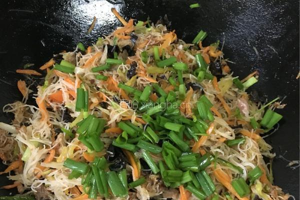 炒粉干的做法图解9