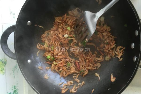 辣炒虾米的做法图解4