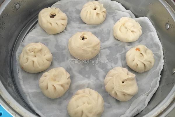 豆角胡萝卜肉包的做法图解4