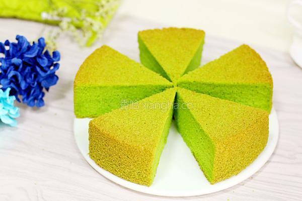 菠菜戚风（8寸）的做法图解19