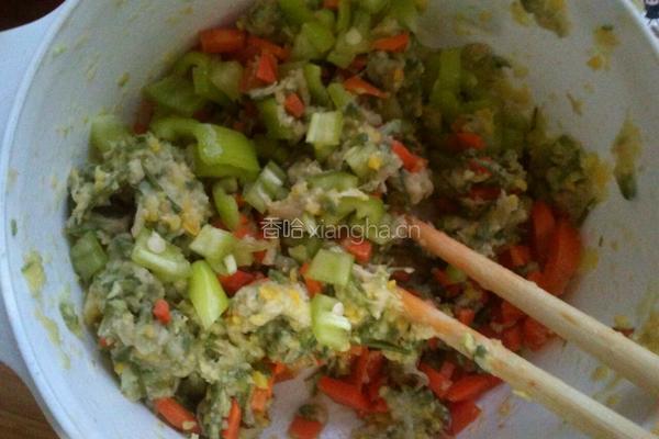 槐花粗粮烙饼的做法图解6