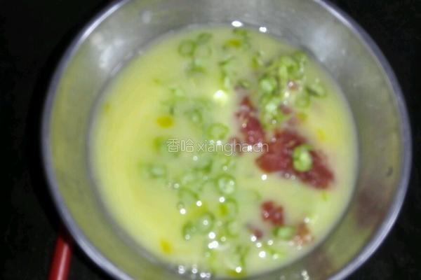 豆角煎蛋的做法图解3