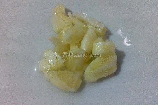 蒜香苦麦菜的做法图解3
