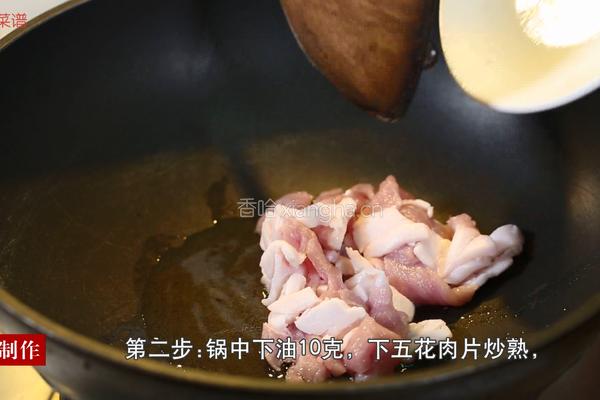 白菜木耳炒肉的做法图解6