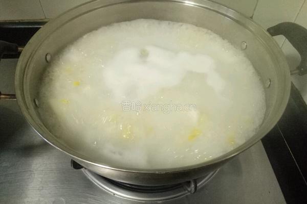 玉米山药米心粥的做法图解5