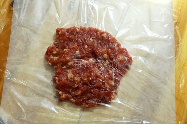 猪肉脯的做法图解3