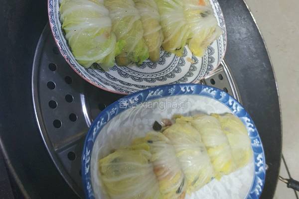888发财菜子包的做法图解12