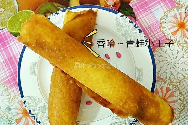 芝麻蛋卷的做法图解10