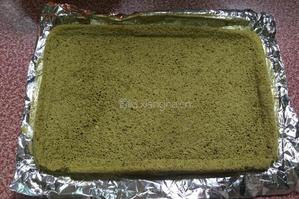 抹茶奶油蛋糕卷的做法图解17