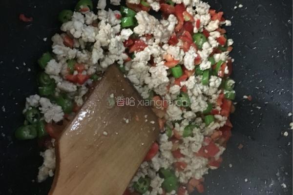 毛豆炒肉末的做法图解9