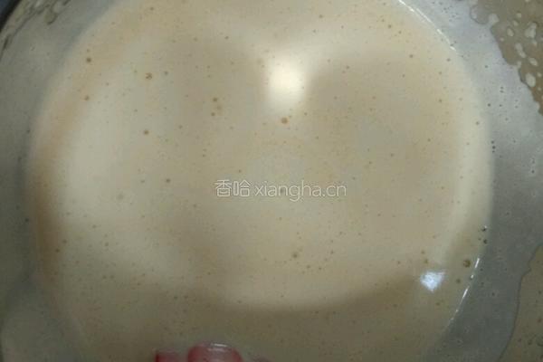 提子蒸蛋糕的做法图解3