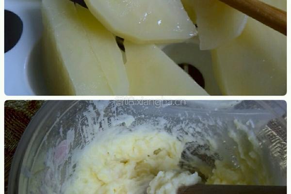 蓝莓土豆泥的做法图解4