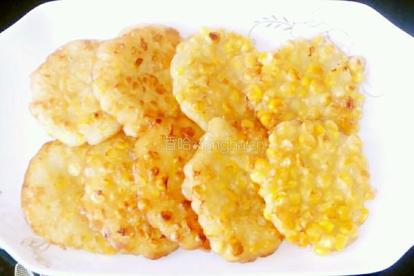 香甜鲜玉米饼的做法图解6