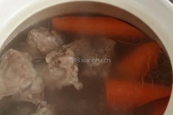 羊排汤的做法图解2