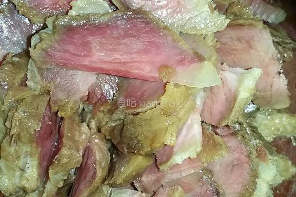 韭菜腌肉面的做法图解2