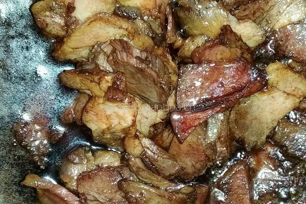 韭菜腌肉面的做法图解3