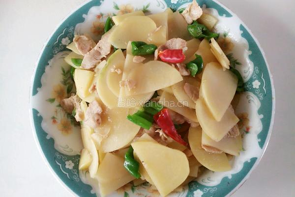 青椒土豆片的做法图解4