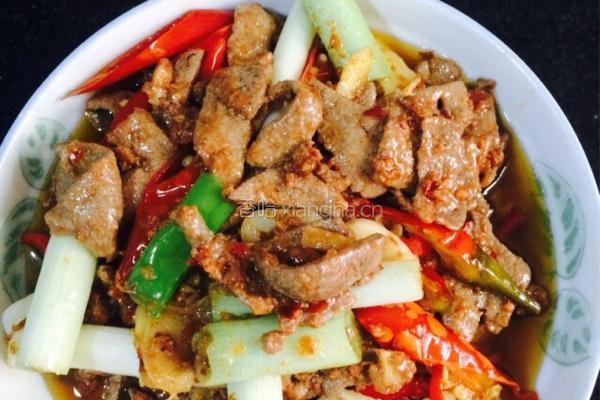泡椒炒猪肝的做法图解8
