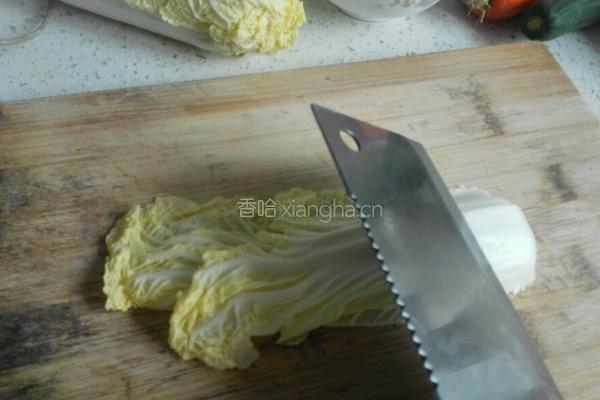 腌白菜的做法图解1