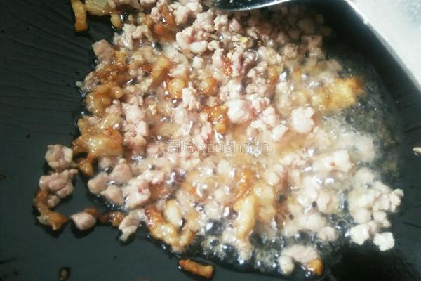豉香肉末炒豆角的做法图解5