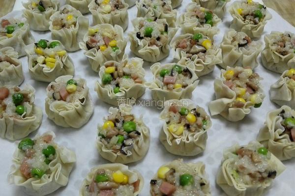 香菇烧麦的做法图解11