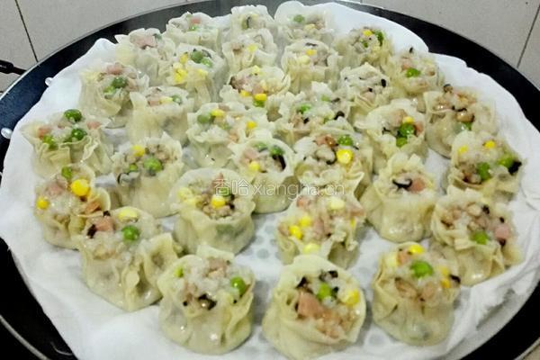 香菇烧麦的做法图解12