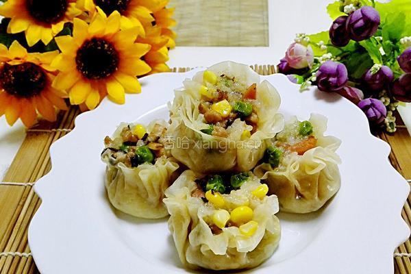 香菇烧麦的做法图解13